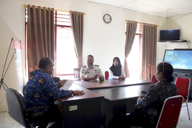 Lapas Piru Perkuat Kesiapsiagaan Bencana, Jalin Koordinasi dengan BPBD SBB