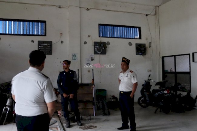 Pastikan Program Berjalan Optimal, Kalapas Batulicin Tinjau Pujasera dan Aktivitas BLK