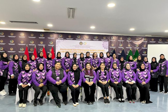 Peduli Kesehatan Perempuan, DWP Kemenimipas Gelar Penyuluhan dan Pencegahan Kanker Serviks