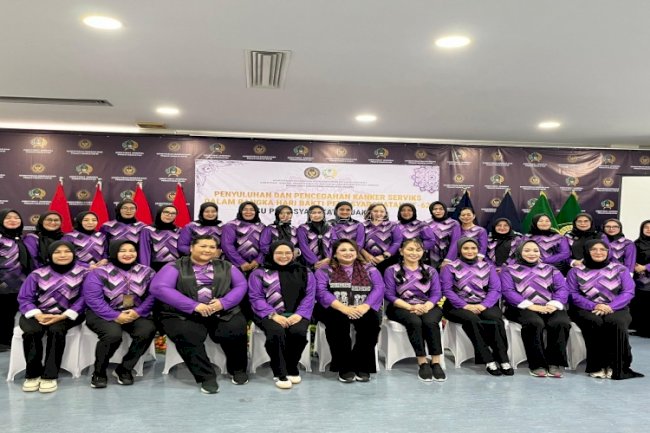 Peduli Kesehatan Perempuan, DWP Kemenimipas Gelar Penyuluhan dan Pencegahan Kanker Serviks