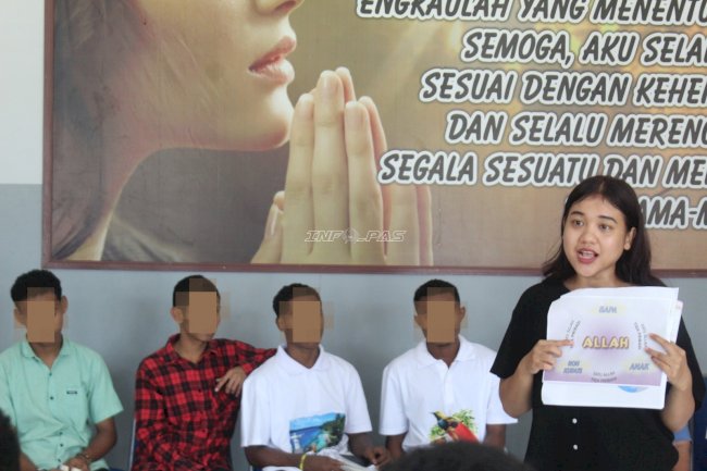 LPKA Manokwari Terima Kunjungan YMP3, Perkuat Pembinaan Spiritual Anak Binaan