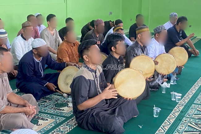 Perkuat Pembinaan Rohani, Lapas Kotabaru Gelar Maulid Habsyi bagi Warga Binaan