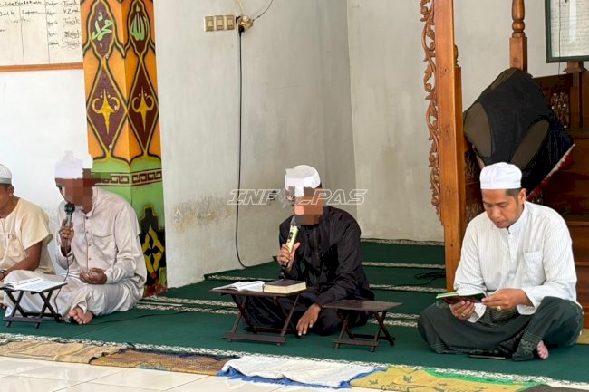 Perkuat Pembinaan Rohani, Rutan Rantau Gandeng Kemenag Tapin Gelar Selawat Burdah