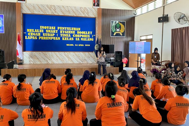 Lapas Perempuan Malang Perkenalkan Smart Hygiene Booklet untuk Cegah Penyakit Kulit
