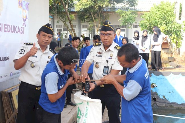 Latih Warga Binaan Keterampilan Produktif, Lapas Tanjung Panen Lele di SAE