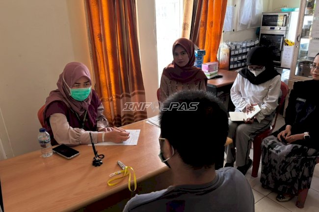 Perkuat Pembinaan Mental, Lapas Narkotika Karang Intan Layani Warga Binaan ODGJ