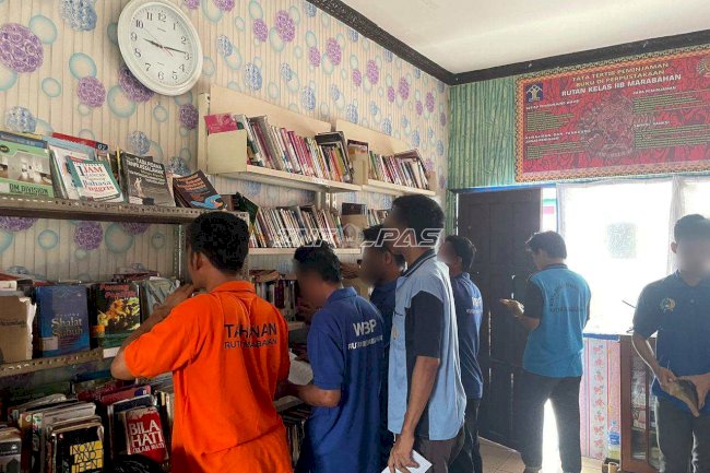 Rutan Marabahan Dorong Minat Baca Warga Binaan lewat Layanan Perpustakaan