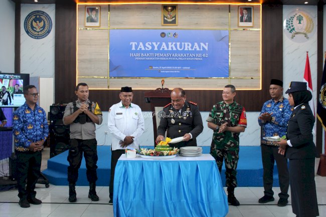 Lapas Piru Gelar Tasyakuran HBP Ke-62, Perkuat Sinergi dan Komitmen Pelayanan Prima