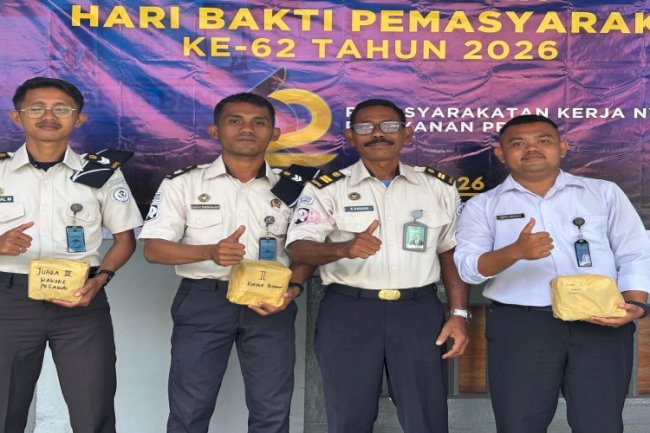 Lapas Bandanaira Tutup Porseni HBP Ke-62, Apresiasi Semangat Kebersamaan Peserta