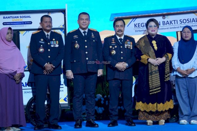 Menimipas Berikan Bantuan Gerobak untuk Keluarga Warga Binaan