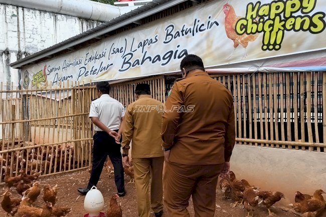 Terima Kunjungan Pemdes dan Disdukcapil, Lapas Batulicin Tampilkan Program Pembinaan Unggulan