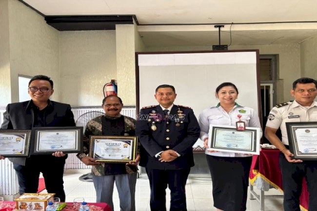 Rutan Klungkung Salurkan Bantuan bagi Masyarakat dan Berikan Penghargaan bagi Stakeholder