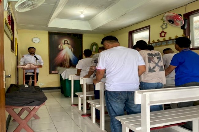 Bangun Iman dan Karakter Warga Binaan, Lapas Tual Kolaborasi dengan Kemenag Kota Tual