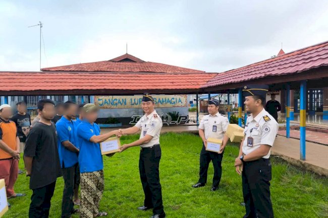 Apresiasi Prestasi Warga Binaan, Rutan Marabahan Tutup Porsenap dengan Penyerahan Hadiah