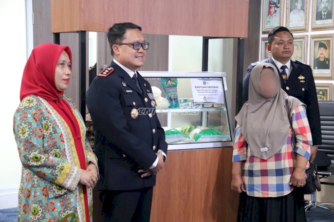 HBP Ke-62, Rutan Jakpus Salurkan Bansos dan Gerobak Usaha untuk Masyarakat dan Keluarga Warga Binaan