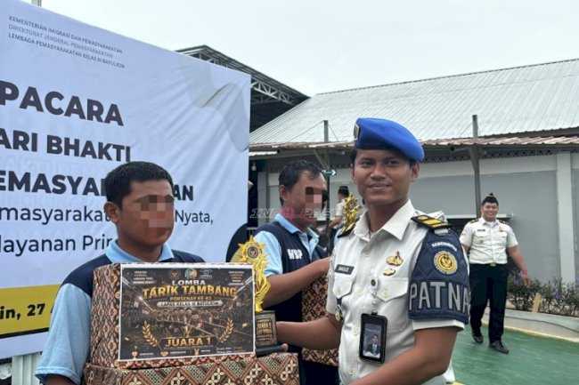 Apresiasi Sportivitas, Lapas Batulicin Tutup Pekan Olahraga dengan Penyerahan Hadiah