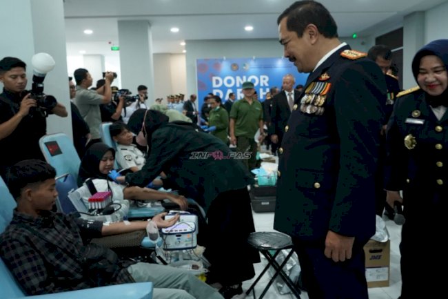 1.207 Peserta Donor Darah Meriahkan Tasyakuran HBP Ke-62