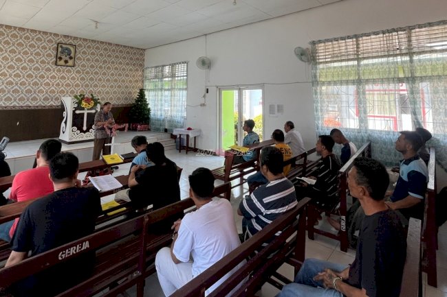 Lapas Tolitoli Perkuat Kepribadian dan Spiritual Warga Binaan lewat Pembinaan Keagamaan