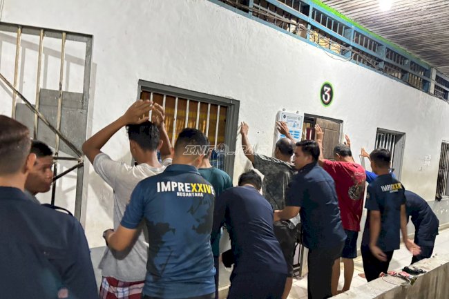 Rutan Rantau Lakukan Penggeledahan Insidentil, Perkuat Deteksi Dini Gangguan Kamtib