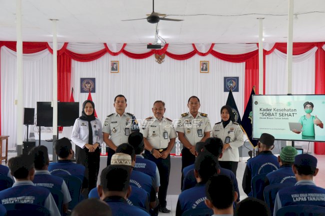 Sobat Sehat, Lapas Tanjung Cetak Kader Kesehatan dari Warga Binaan
