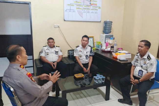 Lapas Kotabaru Perkuat Sinergi dengan Polres, Bahas Pengamanan dan Pencegahan Narkoba