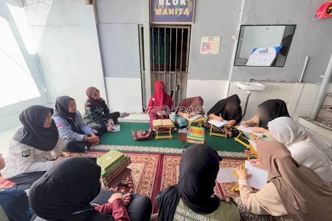 Perkuat Spiritualitas Warga Binaan, Rutan Tanjung Gandeng Kemenag dan Mahasiswa KKN