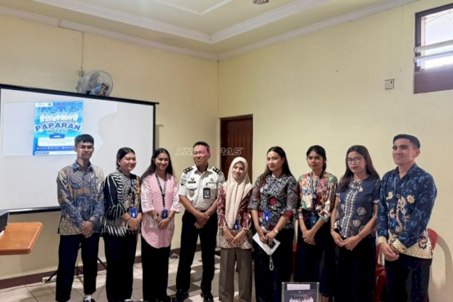 Inovasi Aplikasi Karya Peserta Magang Bapas Ambon Dorong Pelayanan Publik Lebih Modern