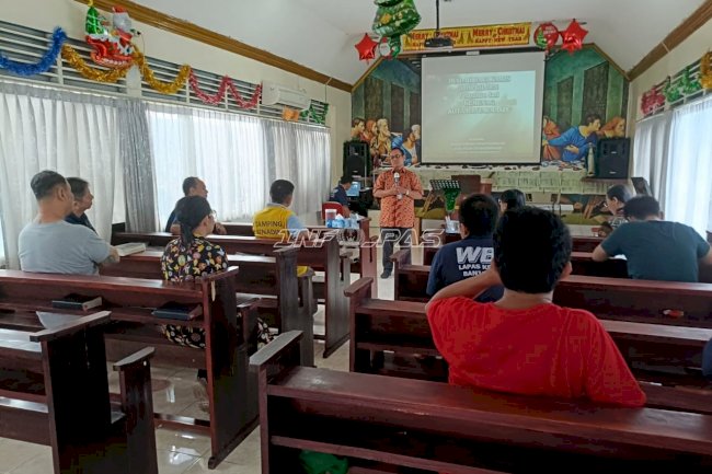 Dibentuk Menjadi 'Bejana Mulia', Warga Binaan Lapas Banjarmasin Ikuti Ibadah Penuh Makna