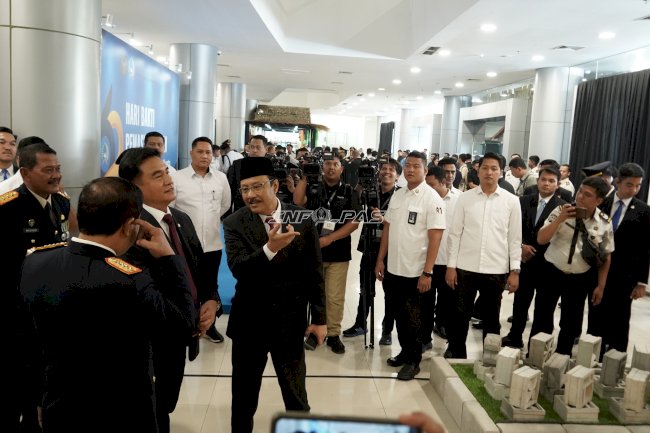 Lewat 'Jawara Beton', Lapas Tangerang Tampilkan Inovasi Pembinaan di HBP Ke-62