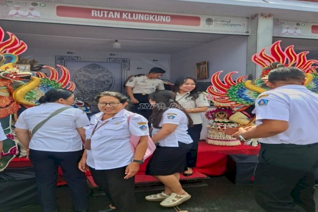 Stan Rutan Klungkung Curi Perhatian di Semarapura Festival 2026 lewat Kreativitas Warga Binaan