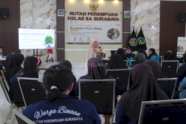 Rutan Perempuan Surabaya Gelar Kegiatan Mental Healing bersama Douperi Indonesia