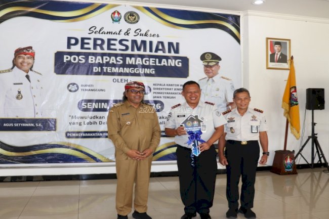 Dekatkan Layanan ke Masyarakat, Kakanwil Ditjenpas Jateng Resmikan Pos Bapas Magelang di Temanggung