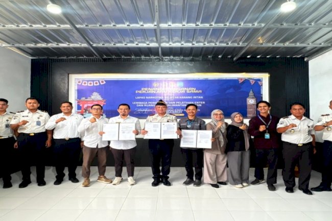 Lapas Narkotika Karang Intan Gandeng LPP Enter dan Ruang Guru, Hadirkan Kursus Bahasa Jepang dan Inggris bagi Warga Binaan