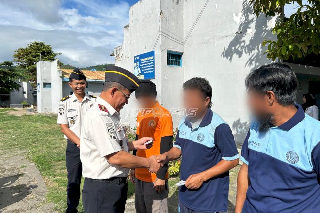 Lapas Luwuk Tutup Rangkaian HBP ke-62, Pemenang Lomba Terima Voucher Belanja