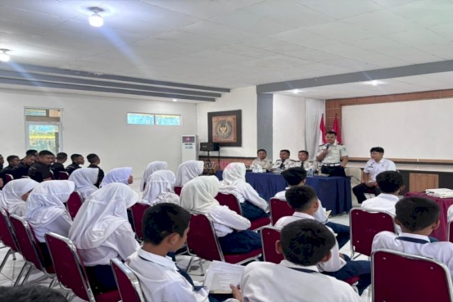 LPKA Muara Bulian Sambut Kunjungan Studi Siswa SMPN 11 Batang Hari, Gali Makna Pembinaan Anak Binaan