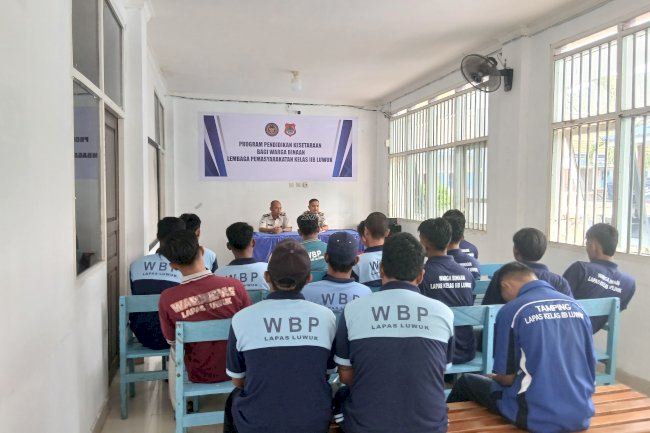 Lapas Luwuk Optimalkan Pembinaan lewat Program Pendidikan Informal