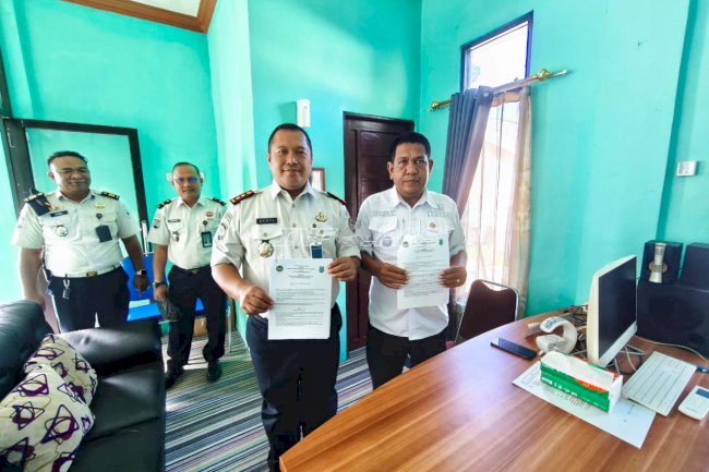 Perluas Peran Sosial, Lapas Amuntai Jalin Kerja Sama dengan Kelurahan Sungai Malang
