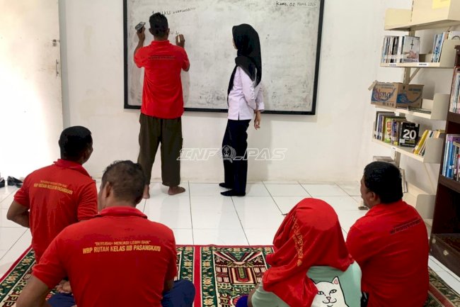 Kanwil Ditjenpas Sulbar Dukung Program Berantas Buta Aksara di Rutan Pasangkayu