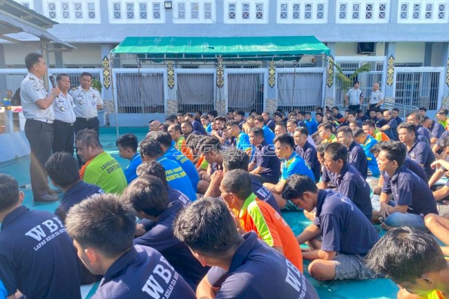 Sosialisasi Kamtib, Lapas Kotabaru Tekankan Kepatuhan dan Kesadaran Hukum Warga Binaan