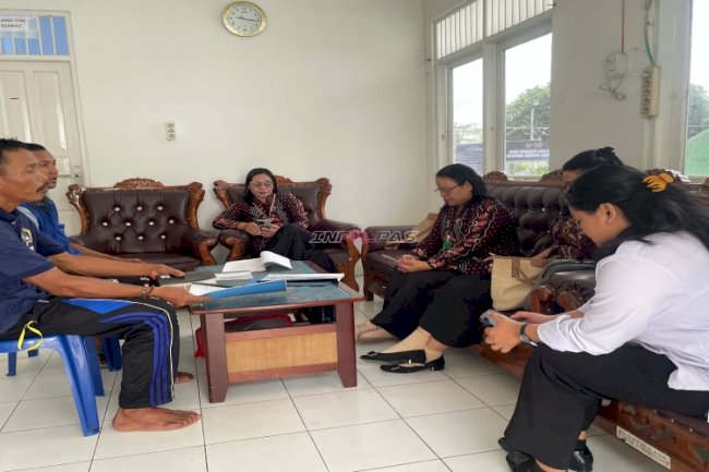 Ibadah Rohani Kristen Sentuh Hati Warga Binaan di Lapas Tanjung