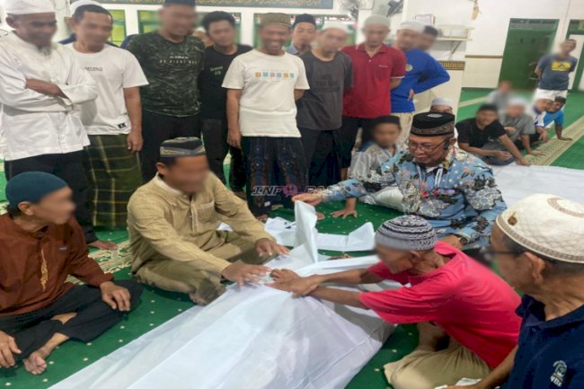 Perkuat Pembinaan Kepribadian, Lapas Banjarmasin Gelar Pelatihan Pemulasaran Jenazah