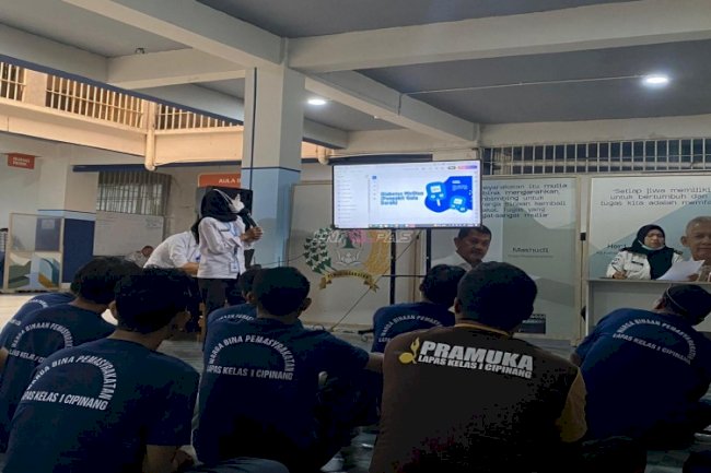 Lapas Kelas I Cipinang Optimalkan Kader Kesehatan, Bangun Hunian Sehat dan Responsif