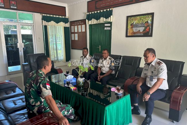 Kalapas Atambua Perkuat Sinergi Pengamanan, Audiensi dengan Dandim 1605/Belu