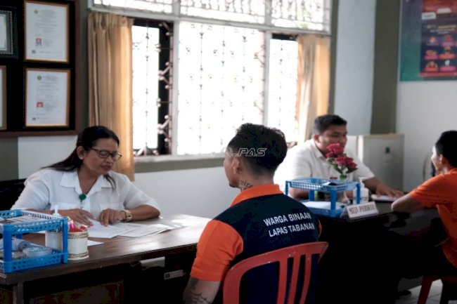 Tak Hanya Dibina, Warga Binaan Lapas Tabanan Juga Didengar