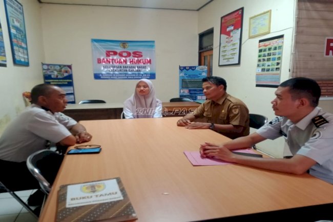 Rutan Barabai Koordinasikan Pembentukan Kelurahan Binaan Pemasyarakatan bersama Kel. Barabai Barat