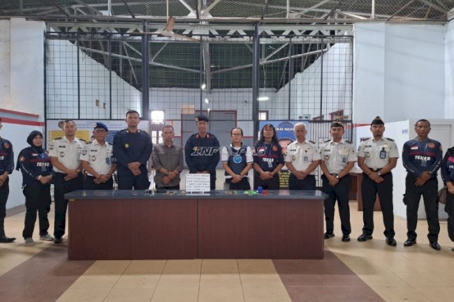 Lapas Kuningan Ikrar Bersih Halinar serta Gelar Razia dan Tes Urine