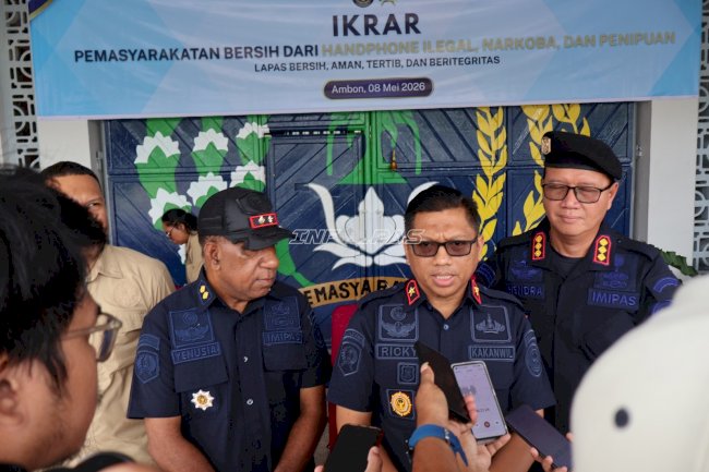 Pemasyarakatan Maluku Ikrar Bersih dari Narkoba, HP Ilegal, dan Penipuan