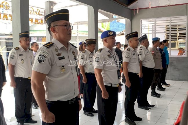 Gandeng Polsek dan BNNK, Lapas Tahuna Gelar Ikrar Pemasyarakatan Bersih