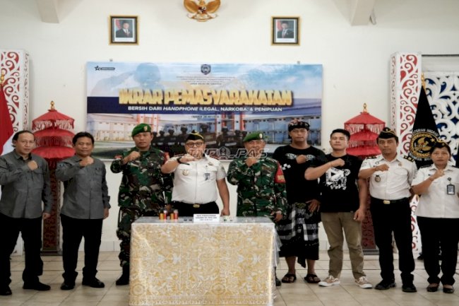 Ikrar Pemasyarakatan Bersih, Lapas Tabanan Perangi Handphone Ilegal, Narkoba dan Penipuan
