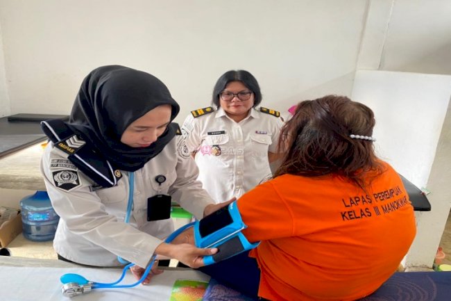 Lapas Perempuan Manokwari Pantau Kesehatan Warga Binaan Setiap Hari